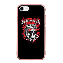 Чехол iPhone 7/8 матовый Stigmata Skull