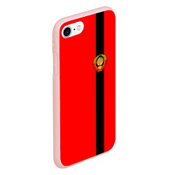 Чехол iPhone 7/8 матовый Советский Союз, цвет: 3D-светло-розовый — фото 2