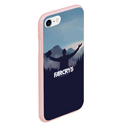 Чехол iPhone 7/8 матовый Far Cry 5: Ave Joseph, цвет: 3D-светло-розовый — фото 2