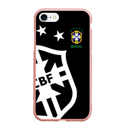 Чехол iPhone 7/8 матовый Brazil Team: Exclusive
