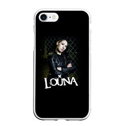 Чехол iPhone 7/8 матовый Louna: Lusine Gevorkyan, цвет: 3D-белый