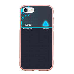 Чехол iPhone 7/8 матовый Detroit: RK800, цвет: 3D-светло-розовый