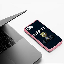 Чехол iPhone 7/8 матовый Deadlift, цвет: 3D-баблгам — фото 2