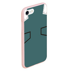 Чехол iPhone 7/8 матовый MHA IZUKU MIDORIYA, цвет: 3D-светло-розовый — фото 2