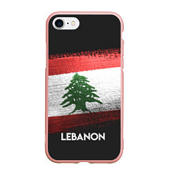 Чехол iPhone 7/8 матовый Lebanon Style, цвет: 3D-светло-розовый