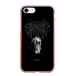 Чехол iPhone 7/8 матовый Ghostemane, цвет: 3D-светло-розовый