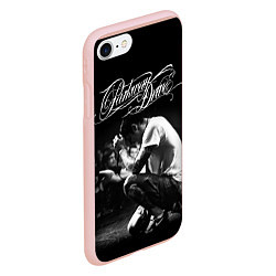 Чехол iPhone 7/8 матовый Parkway Drive, цвет: 3D-светло-розовый — фото 2