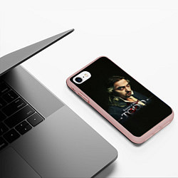 Чехол iPhone 7/8 матовый Тодд, цвет: 3D-светло-розовый — фото 2