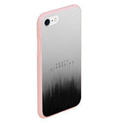 Чехол iPhone 7/8 матовый Death Stranding Лес, цвет: 3D-светло-розовый — фото 2