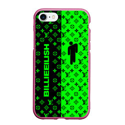 Чехол iPhone 7/8 матовый BILLIE EILISH x LV Green