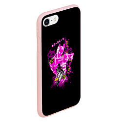 Чехол iPhone 7/8 матовый Киллер Квин ЖоЖо, цвет: 3D-светло-розовый — фото 2