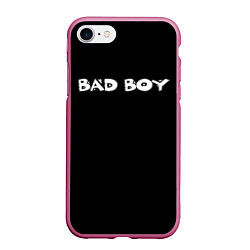 Чехол iPhone 7/8 матовый BAD BOY, цвет: 3D-малиновый