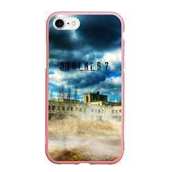Чехол iPhone 7/8 матовый STALKER 2Чернобыль, цвет: 3D-баблгам