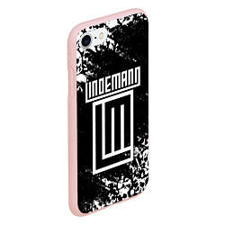 Чехол iPhone 7/8 матовый LINDEMANN, цвет: 3D-светло-розовый — фото 2