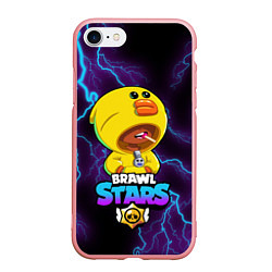 Чехол iPhone 7/8 матовый Brawl Stars SALLY LEON, цвет: 3D-баблгам