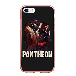 Чехол iPhone 7/8 матовый Pantheon, цвет: 3D-светло-розовый