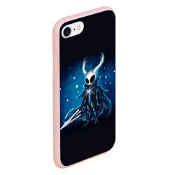 Чехол iPhone 7/8 матовый Hollow Knight, цвет: 3D-светло-розовый — фото 2