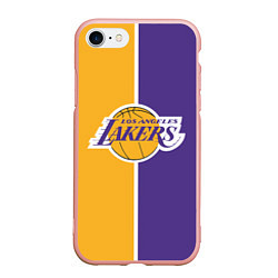 Чехол iPhone 7/8 матовый LA LAKERS