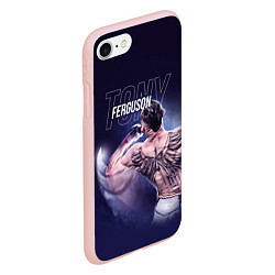 Чехол iPhone 7/8 матовый Tony Ferguson, цвет: 3D-светло-розовый — фото 2