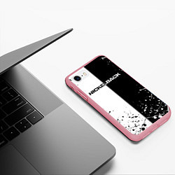 Чехол iPhone 7/8 матовый Nickelback, цвет: 3D-баблгам — фото 2