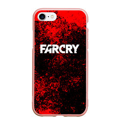 Чехол iPhone 7/8 матовый FARCRY, цвет: 3D-светло-розовый