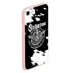 Чехол iPhone 7/8 матовый Sabaton, цвет: 3D-светло-розовый — фото 2