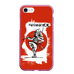 Чехол iPhone 7/8 матовый My Chemical Romance, цвет: 3D-малиновый