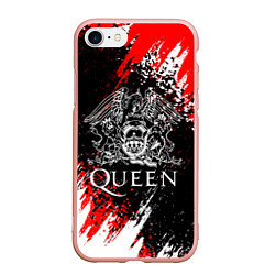 Чехол iPhone 7/8 матовый QUEEN