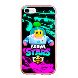 Чехол iPhone 7/8 матовый BRAWL STARS SPROUT 24, цвет: 3D-баблгам