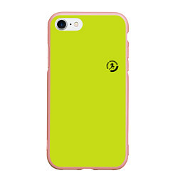 Чехол iPhone 7/8 матовый Беганутые, цвет: 3D-светло-розовый