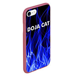 Чехол iPhone 7/8 матовый DOJA CAT, цвет: 3D-малиновый — фото 2