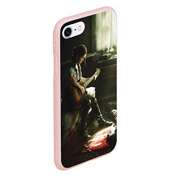 Чехол iPhone 7/8 матовый ЛАСТ ОФ АС 2 ЭЛЛИ, цвет: 3D-светло-розовый — фото 2