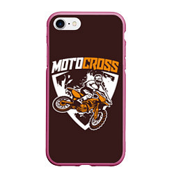 Чехол iPhone 7/8 матовый Motorcross Z