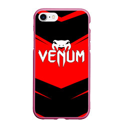 Чехол iPhone 7/8 матовый VENUM ВЕНУМ, цвет: 3D-малиновый