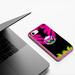 Чехол iPhone 7/8 матовый 6ix9ine, цвет: 3D-малиновый — фото 2