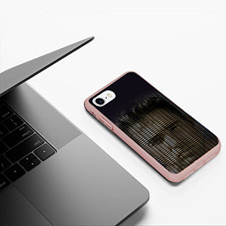 Чехол iPhone 7/8 матовый As We Can Aniki color, цвет: 3D-светло-розовый — фото 2