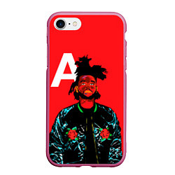 Чехол iPhone 7/8 матовый TheWeeknd