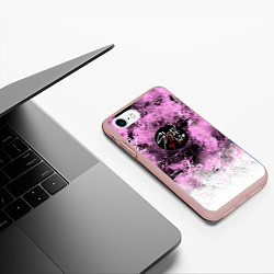 Чехол iPhone 7/8 матовый Stray kids, цвет: 3D-светло-розовый — фото 2