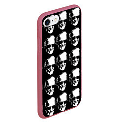 Чехол iPhone 7/8 матовый STAN LEE, цвет: 3D-малиновый — фото 2