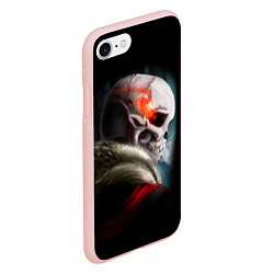 Чехол iPhone 7/8 матовый UNDERTALE, цвет: 3D-светло-розовый — фото 2