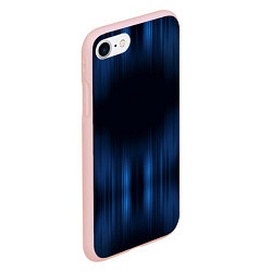 Чехол iPhone 7/8 матовый НЕОНОВЫЙ ДОЖДЬ, цвет: 3D-светло-розовый — фото 2