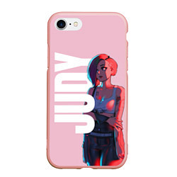Чехол iPhone 7/8 матовый Judi Alvarez, цвет: 3D-светло-розовый