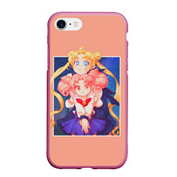 Чехол iPhone 7/8 матовый Sailor Moon Сейлор Мун
