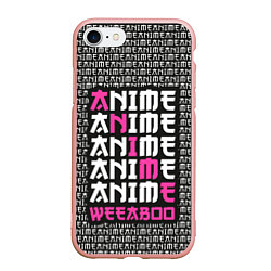 Чехол iPhone 7/8 матовый Anime weeaboo