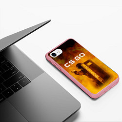 Чехол iPhone 7/8 матовый CS GO SWAT КС ГО Z, цвет: 3D-баблгам — фото 2