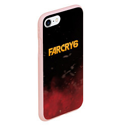 Чехол iPhone 7/8 матовый Far Cry 6, цвет: 3D-светло-розовый — фото 2