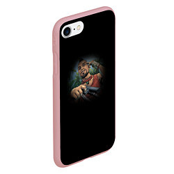 Чехол iPhone 7/8 матовый FarCry 3, цвет: 3D-баблгам — фото 2