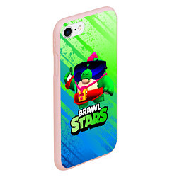 Чехол iPhone 7/8 матовый Базз Buzz Brawl Stars, цвет: 3D-светло-розовый — фото 2