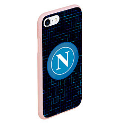 Чехол iPhone 7/8 матовый Napoli, цвет: 3D-светло-розовый — фото 2