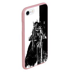 Чехол iPhone 7/8 матовый Берсерк черно-белый, цвет: 3D-баблгам — фото 2